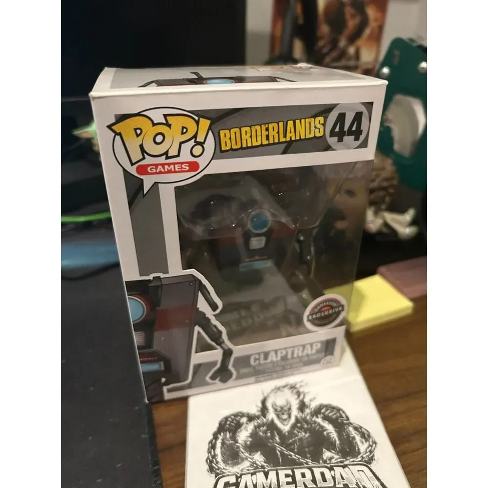 Funko Pop! Games - Borderlands Claptrap GameStop Exclusive #44 2015 Vaulted